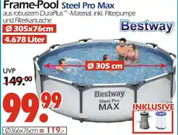 Wreesmann Bestway steel pro max frame-pool Angebot