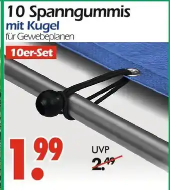 Wreesmann 10 spanngummis mit kugel Angebot