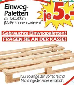 Wreesmann Einweg-paletten Angebot