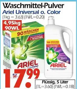 Wreesmann Ariel waschmittel-pulver Angebot