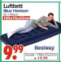 Wreesmann Bestway luftbett blue horizon für 1 person Angebot