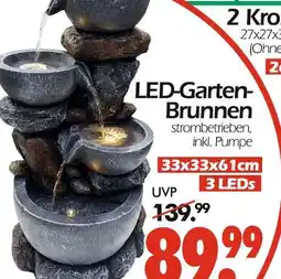 Wreesmann Led-garten-brunnen Angebot