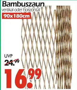 Wreesmann Bambuszaun Angebot