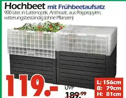 Wreesmann Hochbeet mit frühbeetaufsatz Angebot
