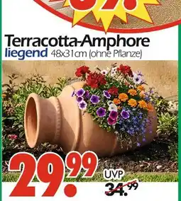 Wreesmann Terracotta-amphore liegend Angebot