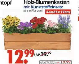 Wreesmann Holz-blumenkasten mit kunststoffeinsatz Angebot