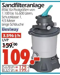Wreesmann Bestway sandfilteranlage Angebot