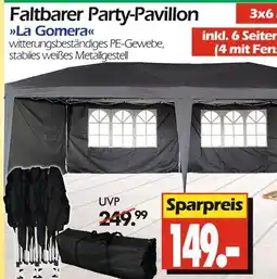 Wreesmann Faltbarer party-pavillon la gomera Angebot