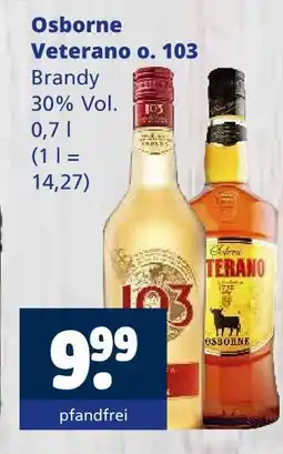 Getränkewelt Osborne veterano o. 103 Angebot