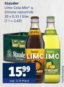 Getränkewelt Stauder limo cola-mix Angebot