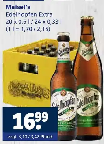 Getränkewelt Maisel's edelhopfen extra Angebot