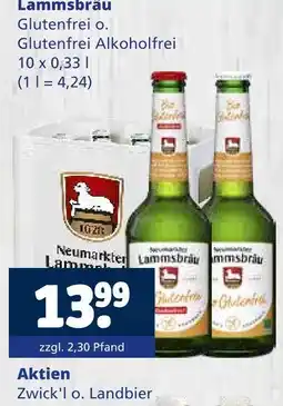 Getränkewelt Lammsbräu glutenfrei o. glutenfrei alkoholfrei Angebot