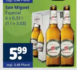 Getränkewelt San miguel especial Angebot