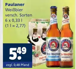 Getränkewelt Paulaner weißbier Angebot