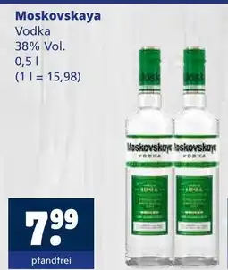 Getränkewelt Moskovskaya vodka Angebot