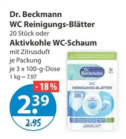 V Markt Dr. beckmann wc reinigungs-blätter Angebot