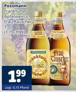 Getränkewelt Possmann frankfurter apfelwein Angebot