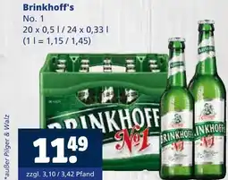 Getränkewelt Brinkhoff's no. 1 Angebot