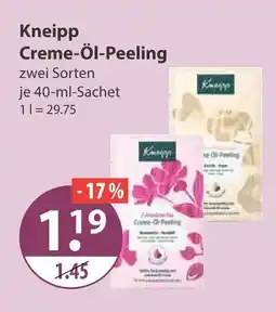 V Markt Kneipp creme-öl-peeling Angebot