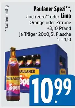 Edeka Paulaner spezi Angebot