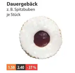 V Markt Dauergebäck z. b. spitzbuben Angebot