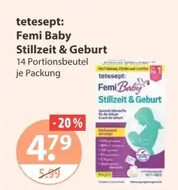 V Markt Tetesept femi baby stillzeit & geburt Angebot