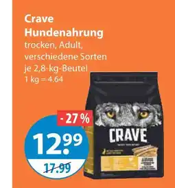 V Markt Crave hundenahrung Angebot