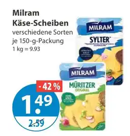 V Markt Milram sylt käse-scheiben Angebot