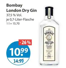 V Markt Bombay london dry gin Angebot
