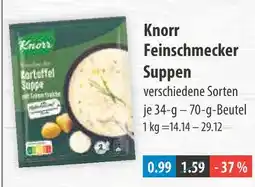 V Markt Knorr feinschmecker suppen Angebot