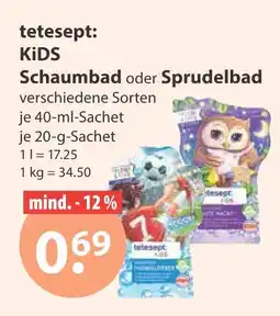V Markt Tetesept kids schaumbad Angebot