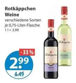 V Markt Rotkäppchen weine Angebot