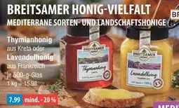 V Markt Breitsamer thymianhonig oder lavendelhonig Angebot