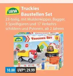 V Markt Lena truckies baustellen set Angebot