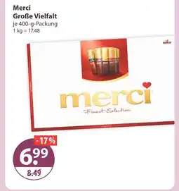 V Markt Merci große vielfalt Angebot