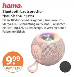 V Markt Hama bluetooth lautsprecher ball shape Angebot