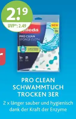 V Markt Vileda pro clean schwammtuch trocken 3er Angebot