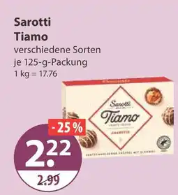 V Markt Sarotti tiamo Angebot