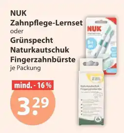 V Markt Nuk zahnpflege-lernset Angebot