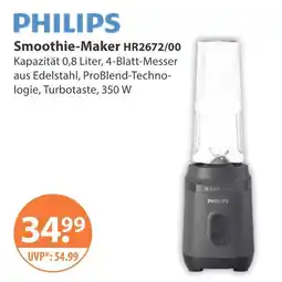 V Markt Philips smoothie-maker hr2672/00 Angebot
