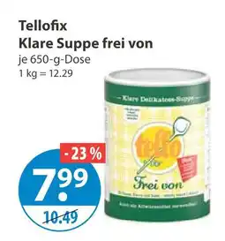 V Markt Tellofix klare suppe frei von Angebot
