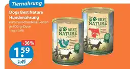 V Markt Dogs best nature hundenahrung Angebot