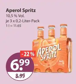V Markt Aperol spritz Angebot