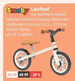 V Markt Smoby laufrad Angebot