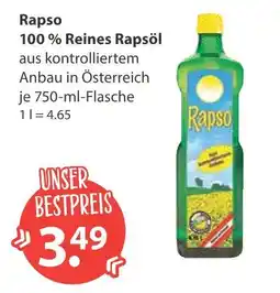 V Markt Rapso 100 % reines rapsöl Angebot
