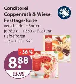 V Markt Coppenrath & wiese festtags-torte Angebot