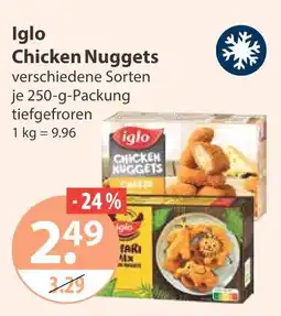V Markt Iglo chicken nuggets Angebot