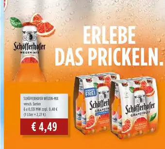 Getränke City Schöfferhofer weizen-mix Angebot