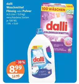 V Markt Dalli waschmittel flüssig oder pulver Angebot