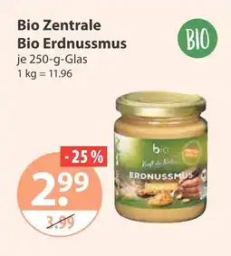 V Markt Bio zentrale bio erdnussmus Angebot